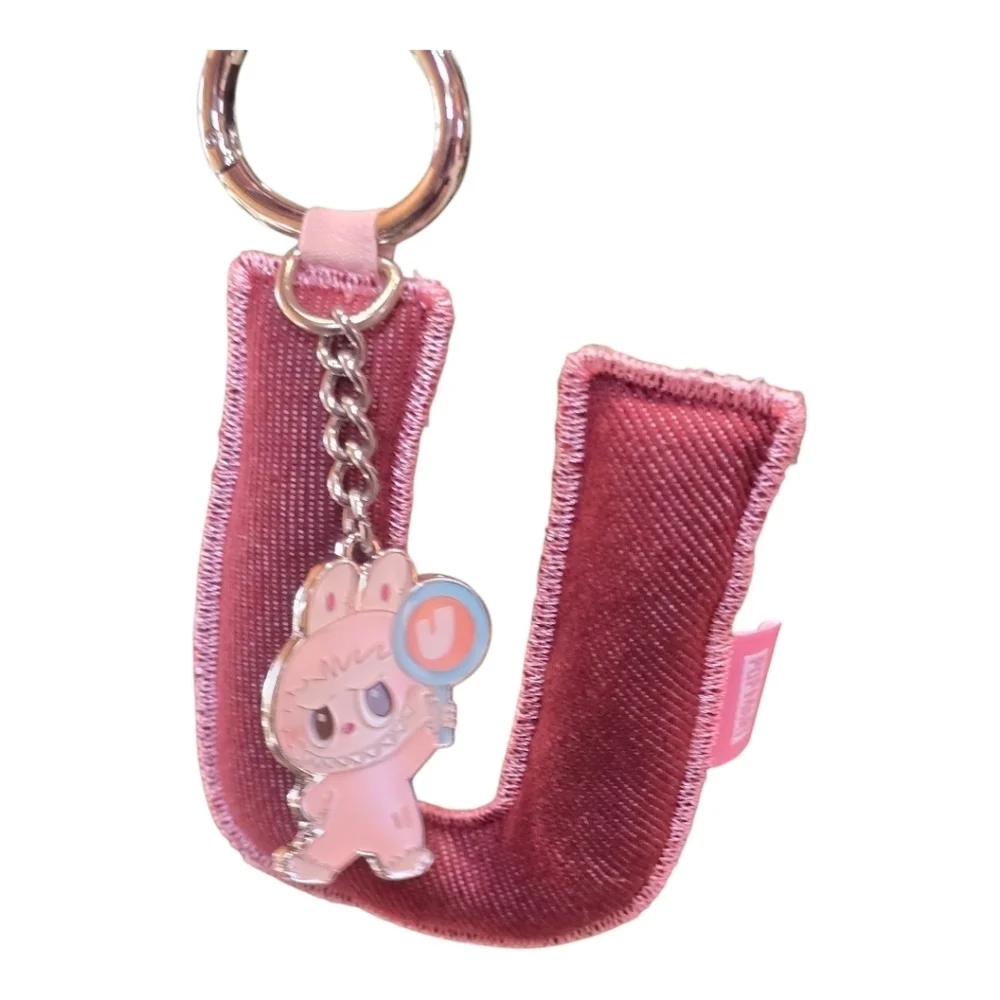 Pop Mart Labubu The Monsters Pin For Love U Letter Pendant